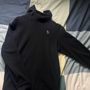 Men's Black Turtleneck Sweater